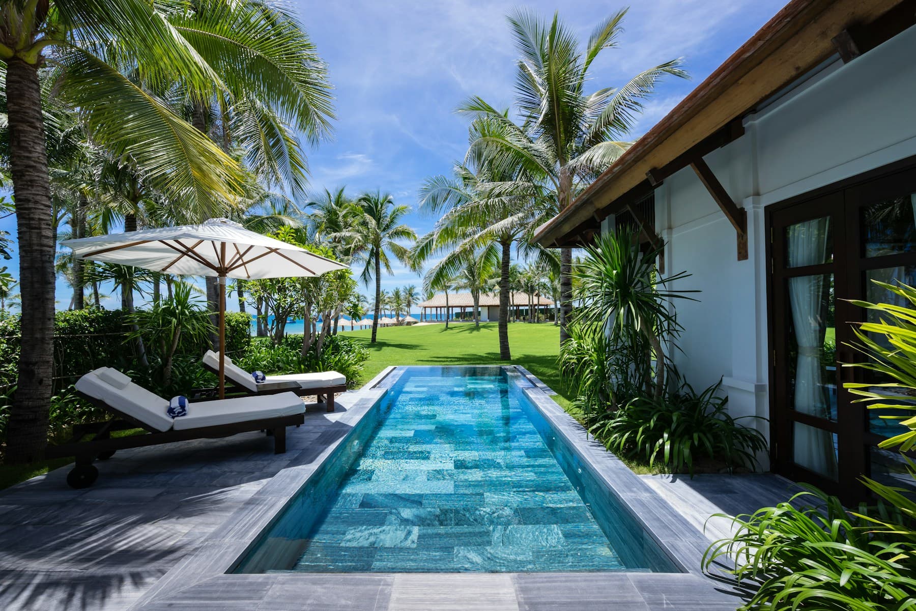 Không gian nghỉ dưỡng giữa cây xanh